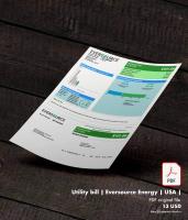 Utility bill | Eversource Energy | USA |1